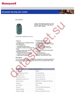 GLCA01B datasheet  